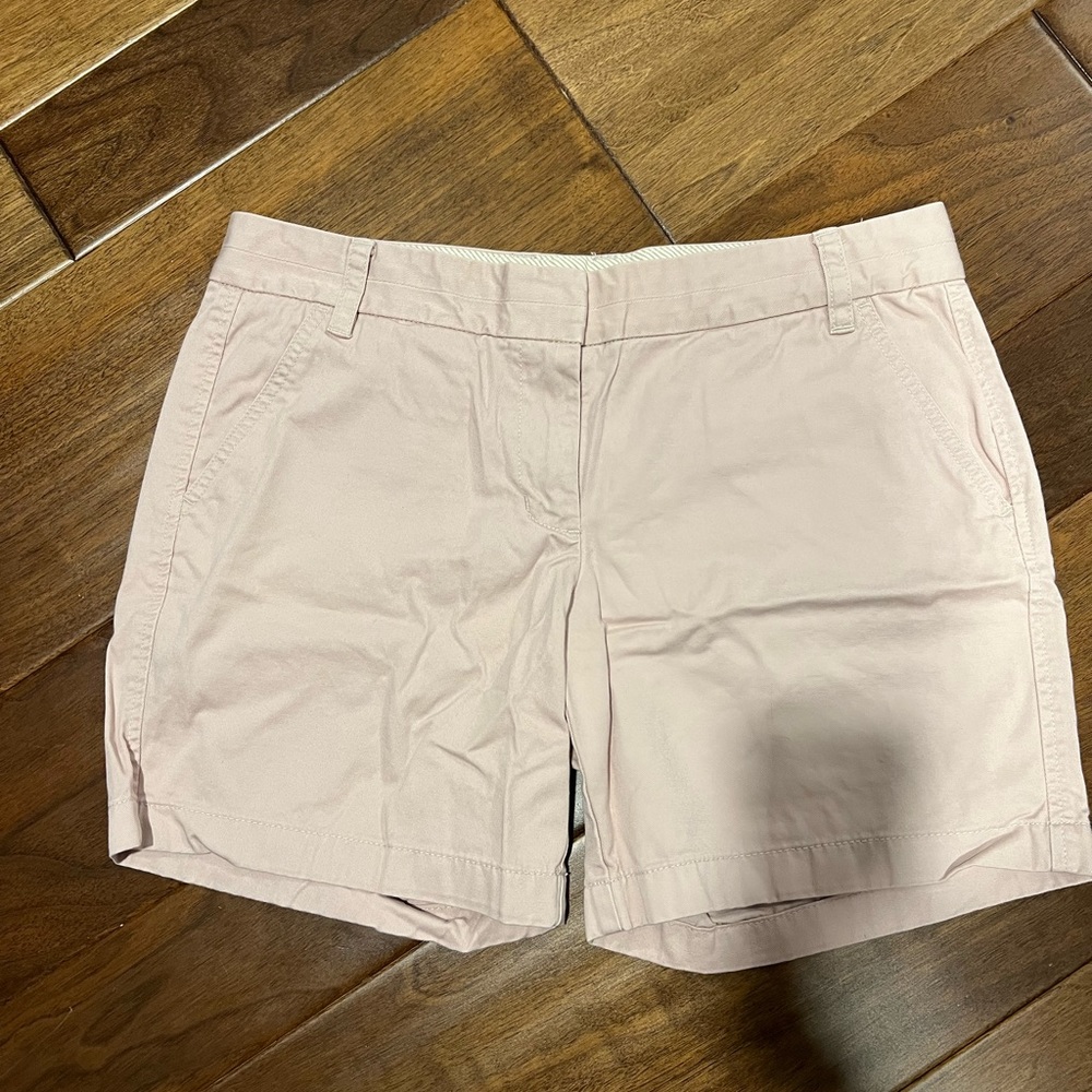 Jcrew classic pink shorts size 10 - euc
